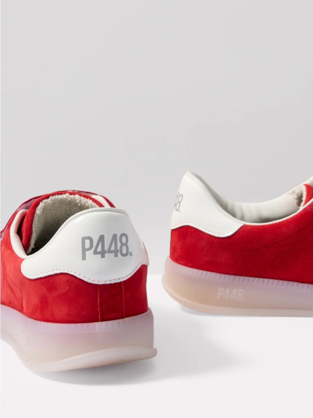 P448 Velcro Monza Suede Sneakers - Picture 3 of 9